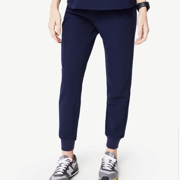 Figs Pants - Figs Zamora jogger scrubs pant navy blue XS petite